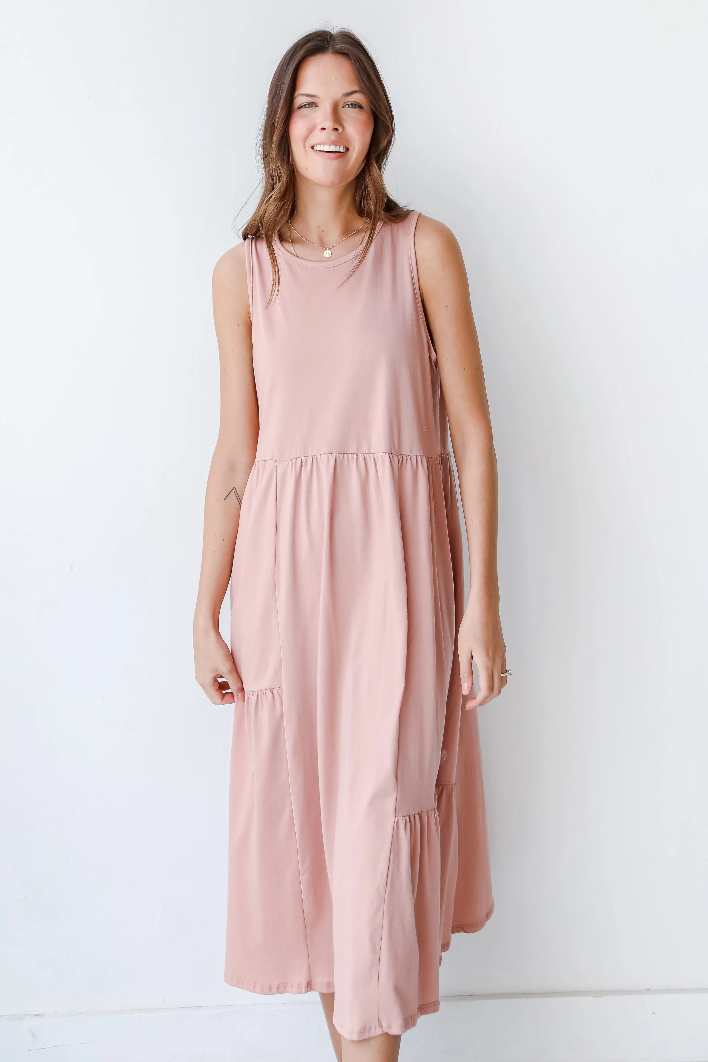 Take You There Tiered Maxi Dress