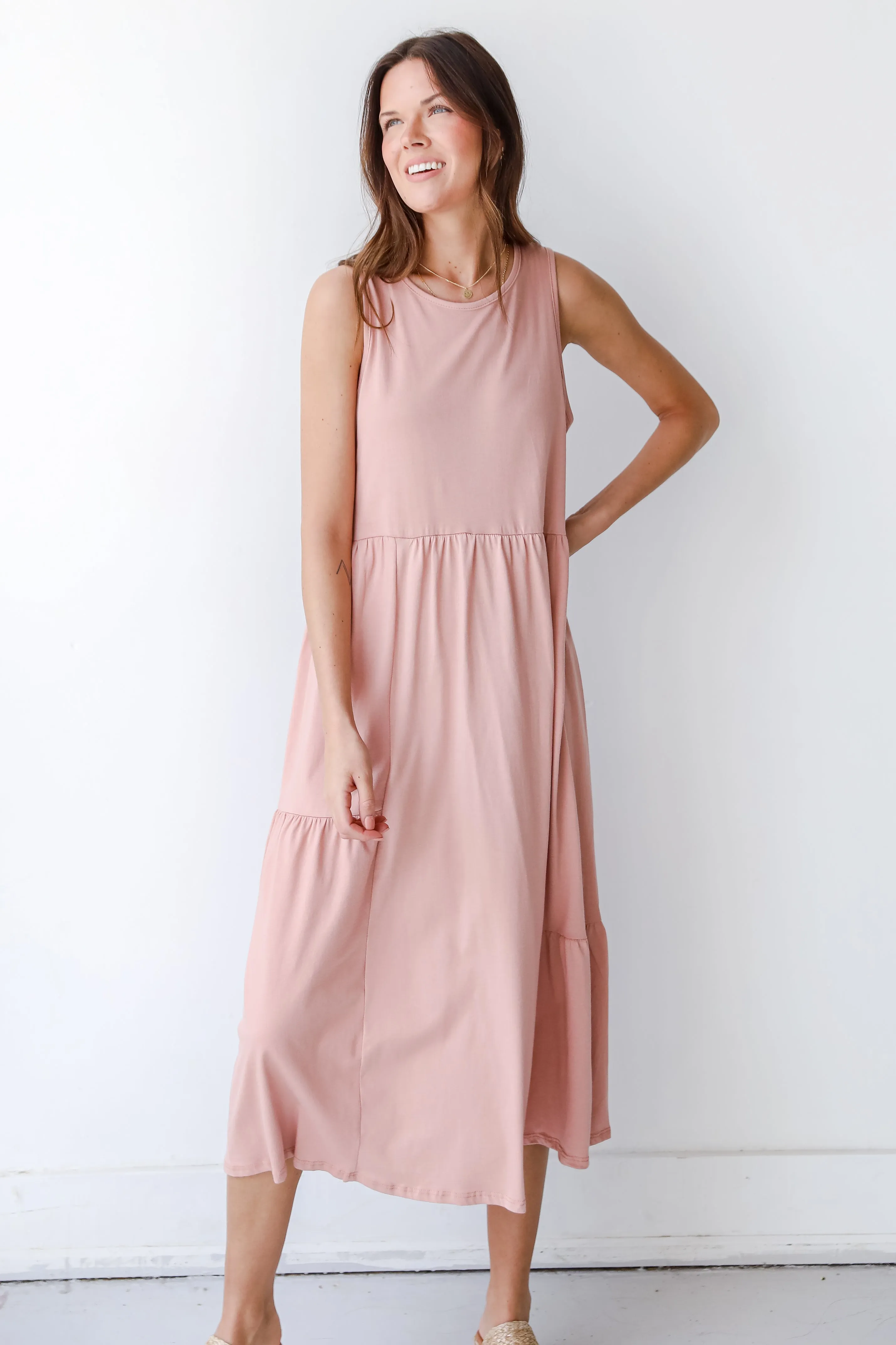 Take You There Tiered Maxi Dress