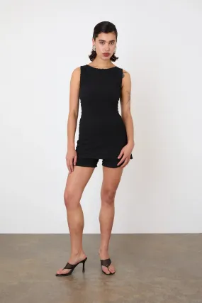 The Cindy Sporty Dress, Black