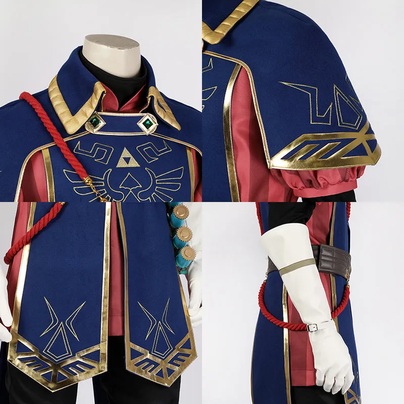 The Legend of Zelda: Tears of the Kingdom Link Royal Guard Uniform Cosplay Costume