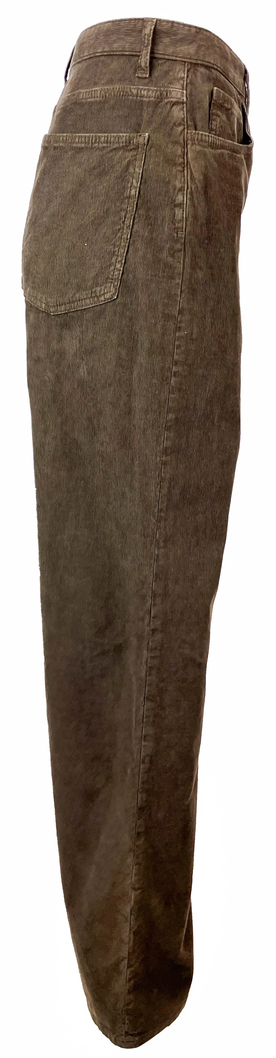 The Row Eglitta Corduroy Pants in Taupe