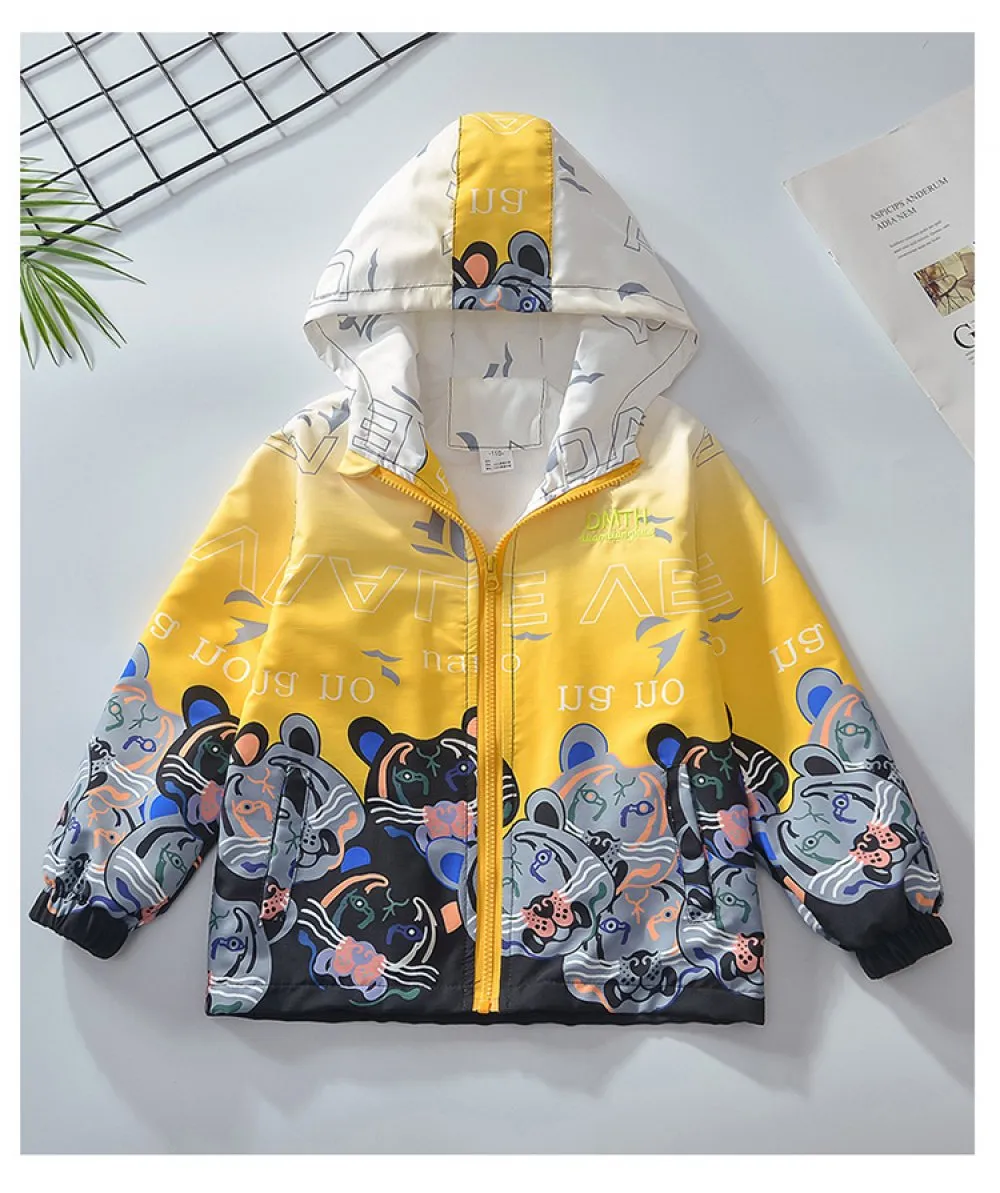 Toddler Boy Coat Spring and Autumn Thin Top Wholesale Boys Clothes