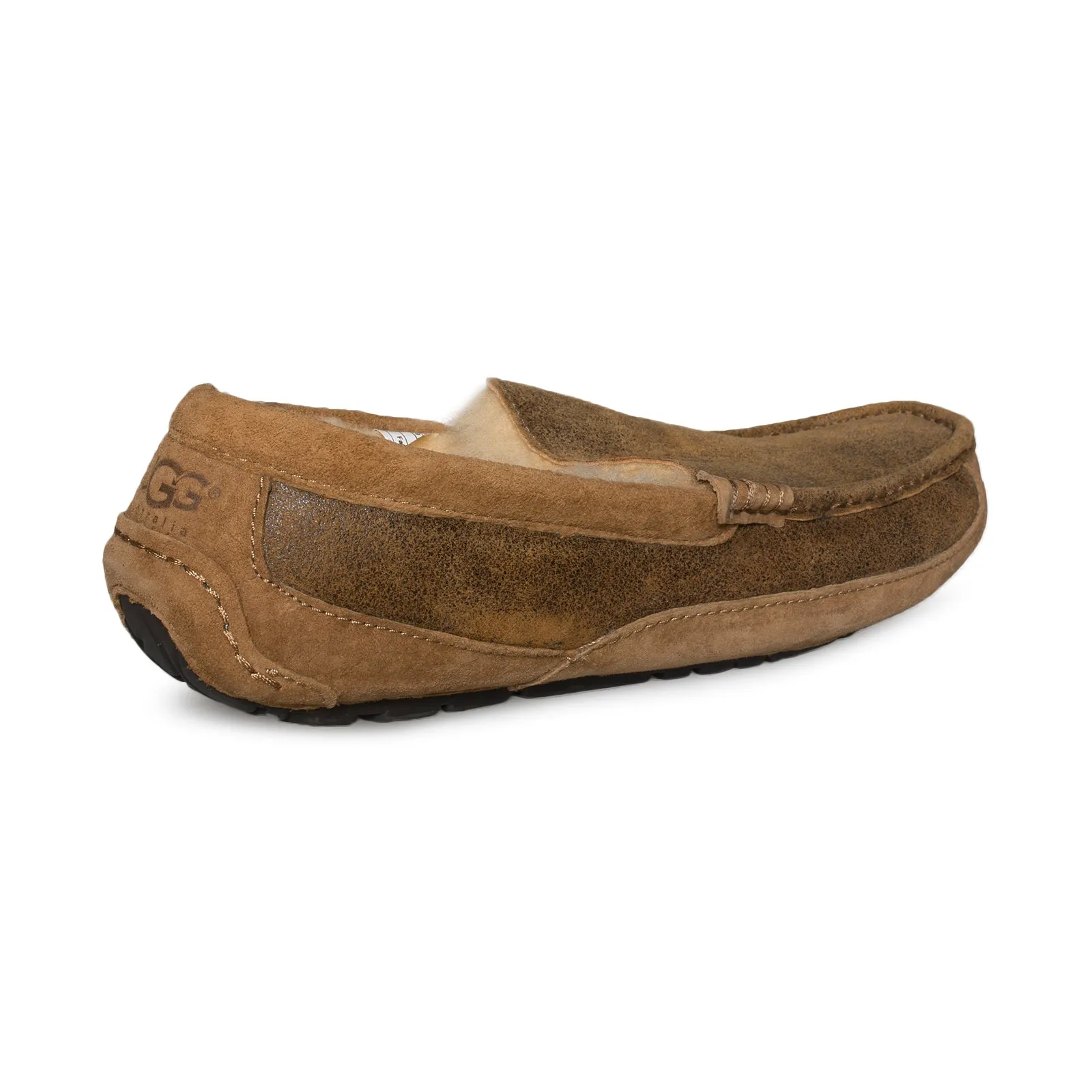 UGG Ascot Bomber Jacket Chestnut Slippers - Men's