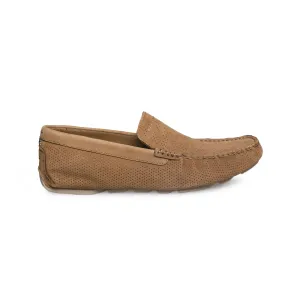 UGG Henrick Stripe Perforated Tamarind Shoes - Men's