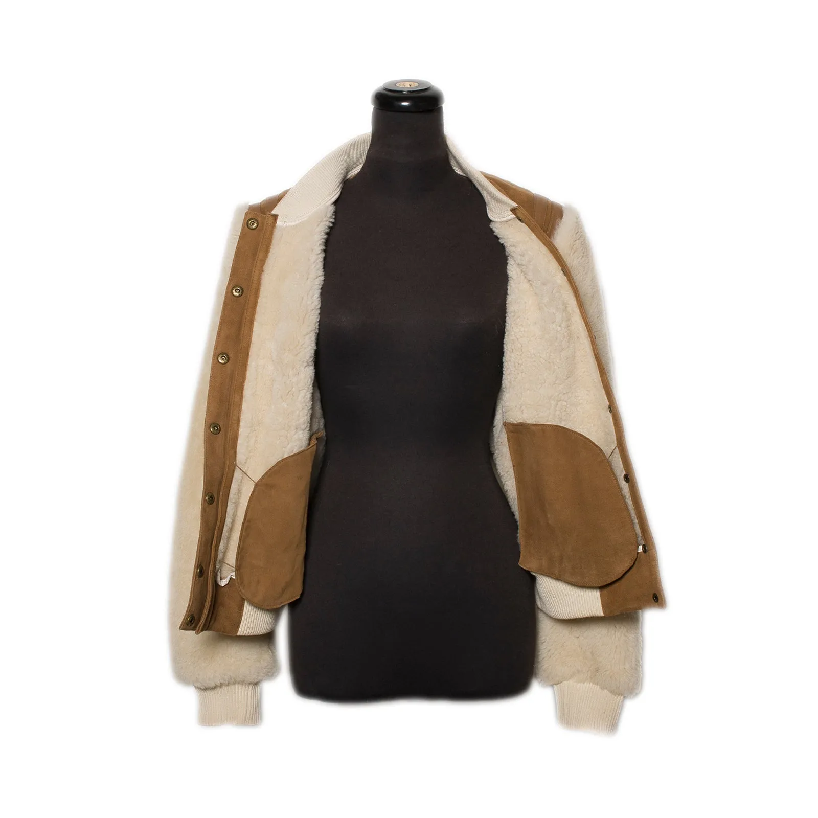 UGG Shearling Bomber Chestnut Jacket - Women's