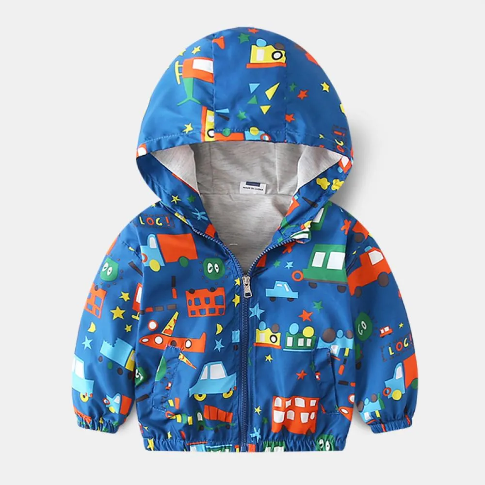 Unisex Boy And Girls Coat Autumn Windbreaker Children's Coat Spring Jacket Wholesale