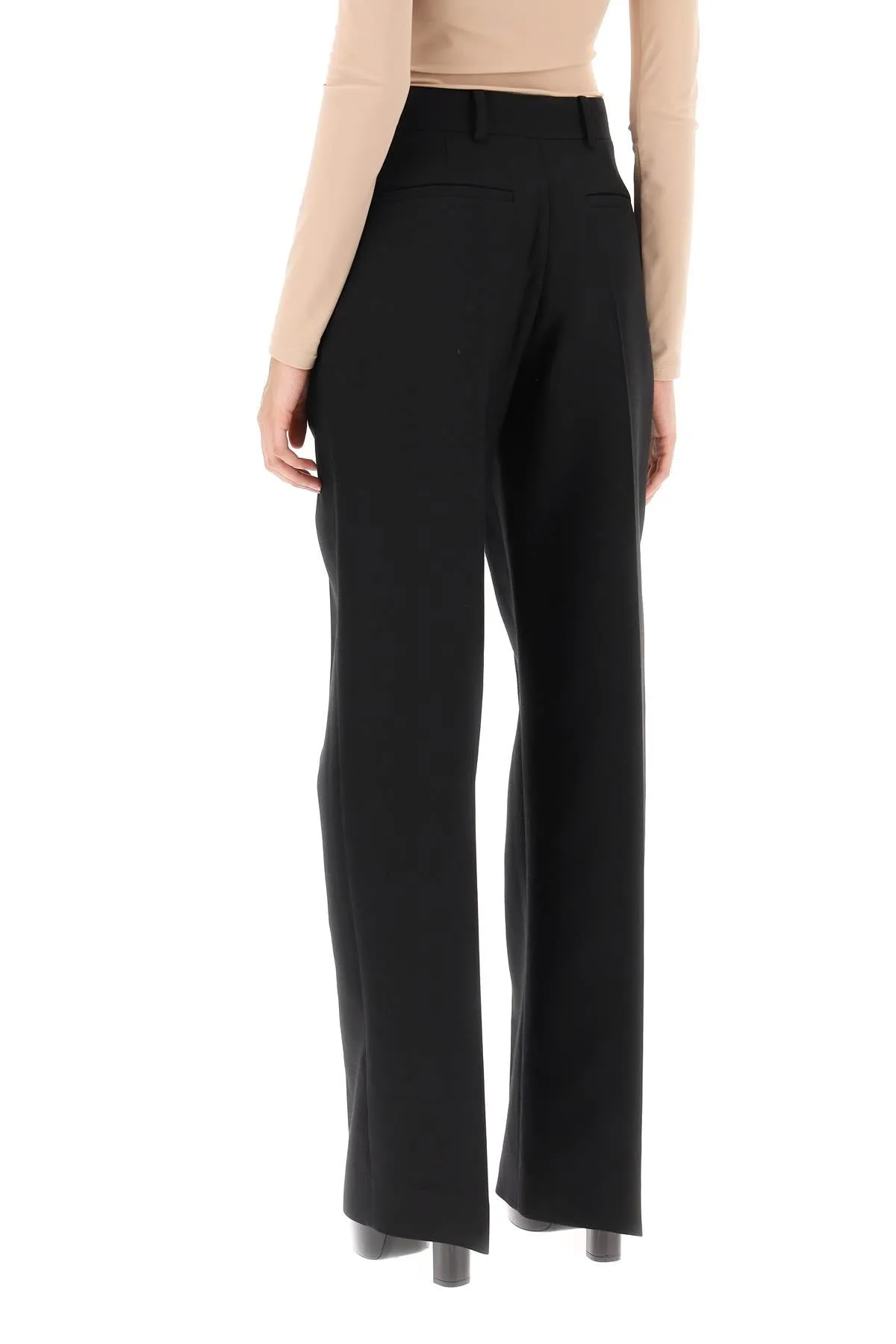 Valentino garavani crepe couture pants