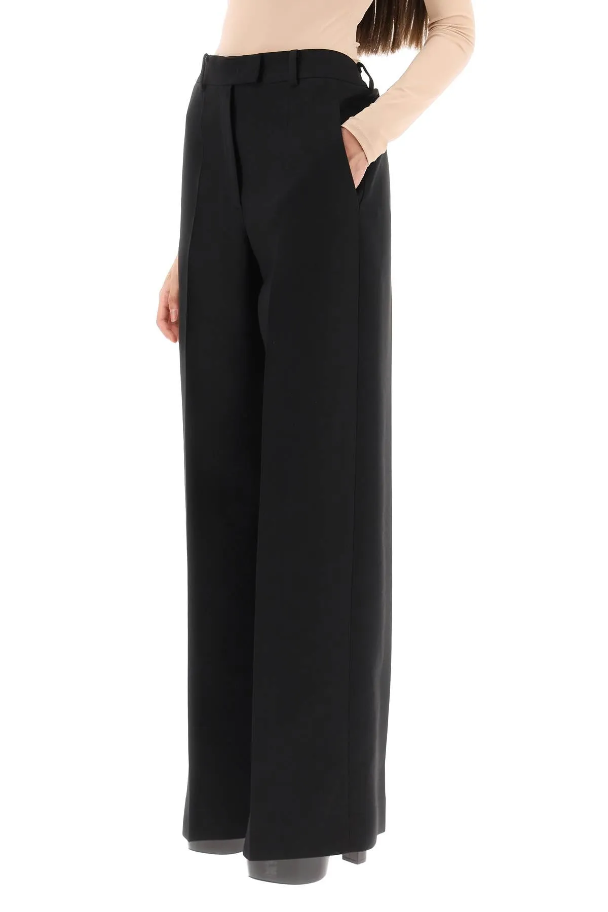 Valentino garavani crepe couture pants