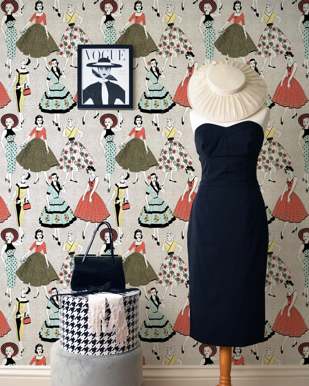 Vintage Dress (MCM) - Wallpaper Samples