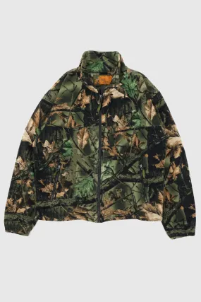 Vintage Fill Zip Real Tree Camo Fleece Jacket