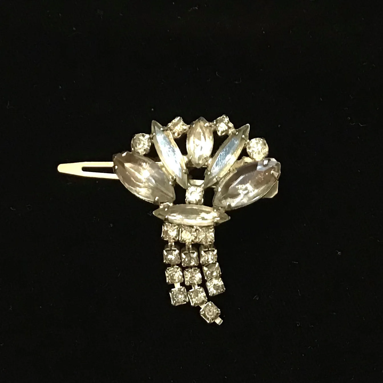 Vintage Rhinestone Clip