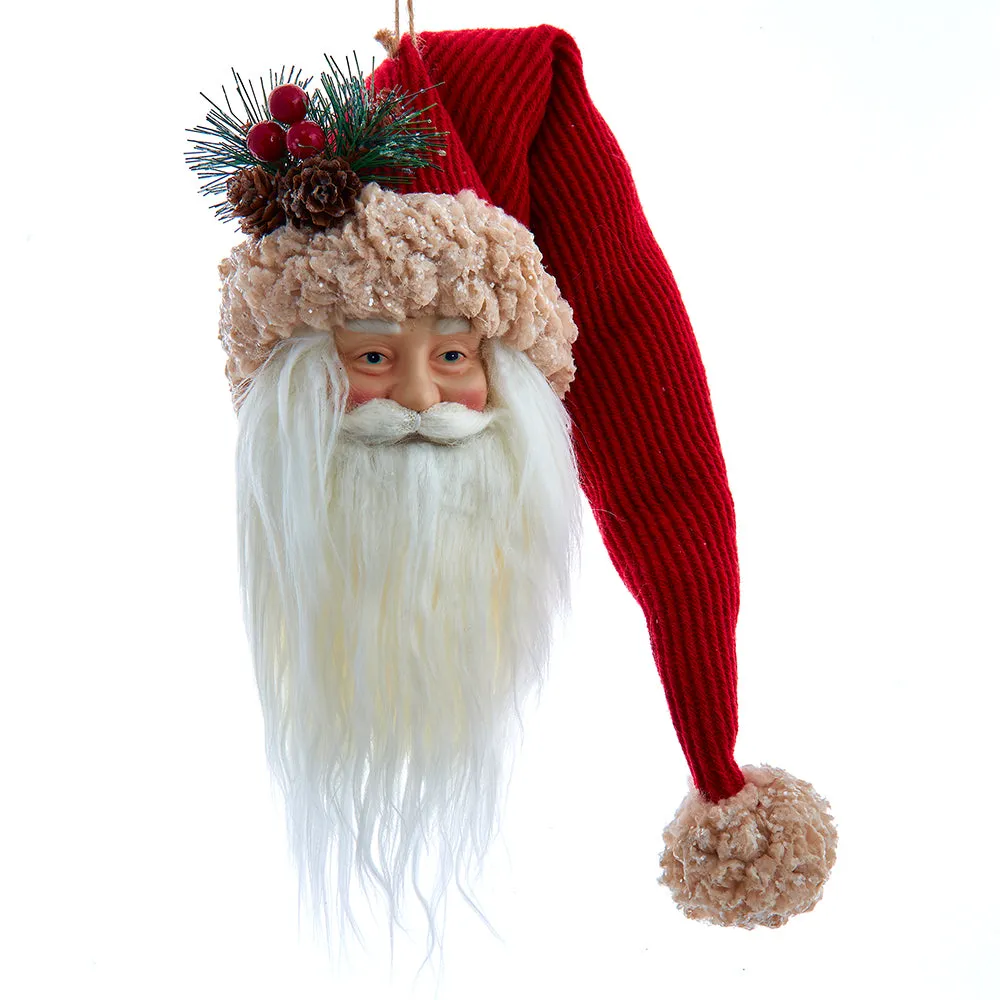 Vintage Santa Head Ornament