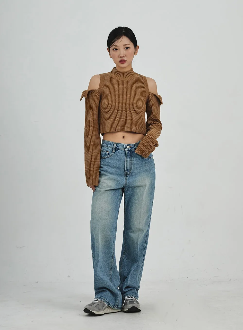 Wide Bootcut Jeans CD02