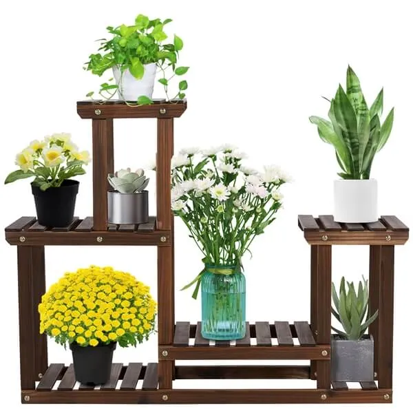 Yaheetech  28.7 Inch 4 Tier Plant Flower Display Stand