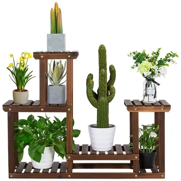 Yaheetech  28.7 Inch 4 Tier Plant Flower Display Stand