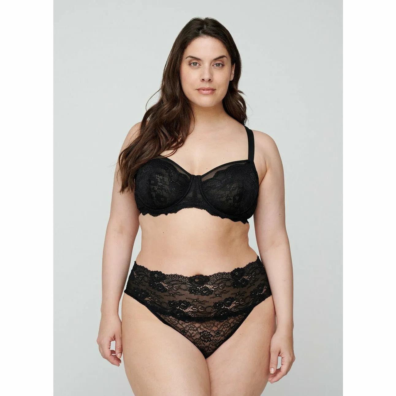 Zizzi Thong 2-Pack in Black